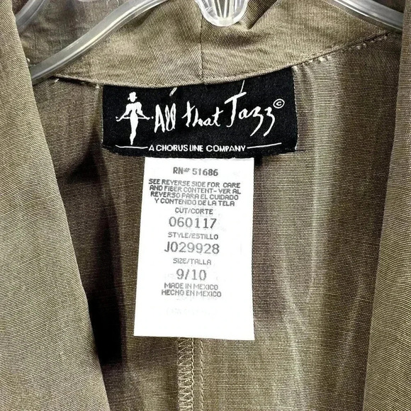 All That Jazz Vintage Womens Top/Jacket Pant Suit size 9/10 Minimalist - Picture 15 of 16